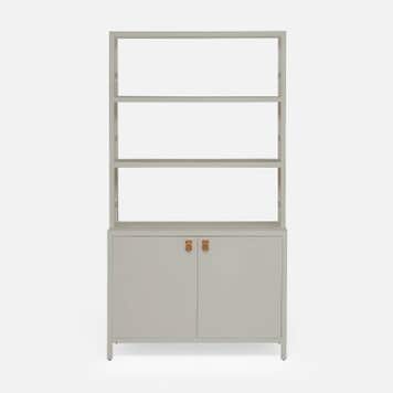 Jake Bookcase With Hutch